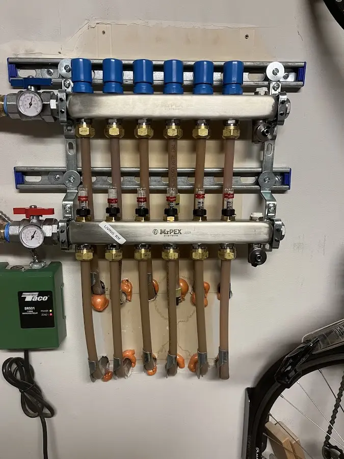 Plumber performing Gas Leak Detection at a residential property in Ingleside